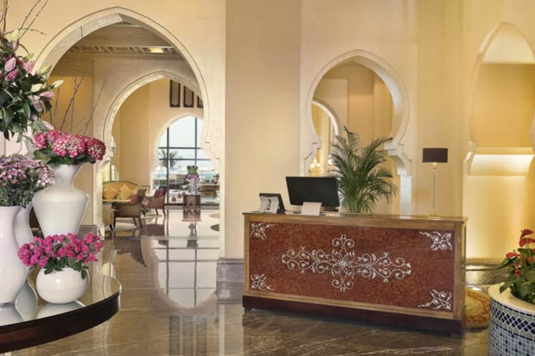 Concierge area entrance